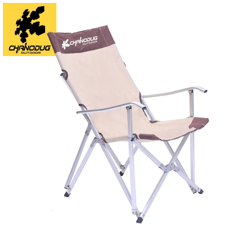 CHANODUG Foldable Lightweight Beach Camping Folding Picnic Moon Outdoor Hiking Mountaineering Fishing Chair