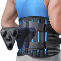 Unisex Back Brace with 6 Stays Working Safety Breathable Lumbar Back Belt Anti-skid Lumbar Support  Lumbar Back Braces