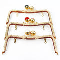 Deepeel HD042 23.5cm Handbag Accessories Buckles Lock Kiss Clasp Clutch Bag Frame
