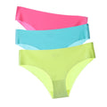 Ladymate ODM/OEM Tanga Sin Costuras Para Mujer Woman Laser Cut Thongs Traceless Panty Low Rise Underwear Seamless Panties