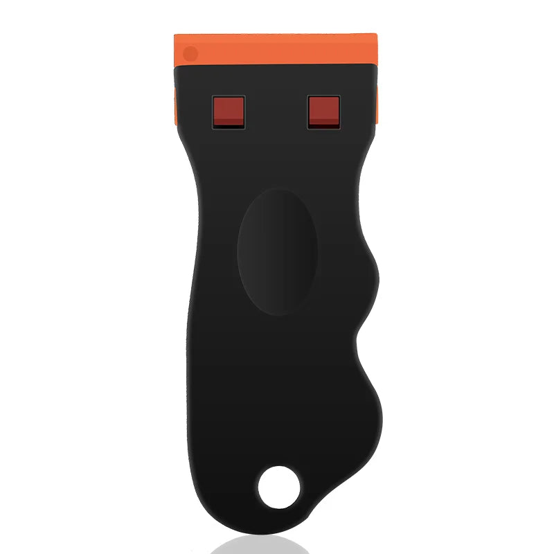 OEM Customizable Double-Edged Plastic Razor Scraper Knives DIY Tool for Removing Car Labels Stickers Glue Stickers Glass Windows