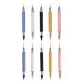 Tamax NAB022 Dual End Nail Art Dotting Pen with Wax and Stainless Brush for Gem Rhinestone Application (Commercial & Home Use)