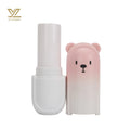 5g Super Cute DIY Cartoon Lipstick Tube Round ABS Plastic Empty Lipgloss Container New Cosmetic Makeup Packaging