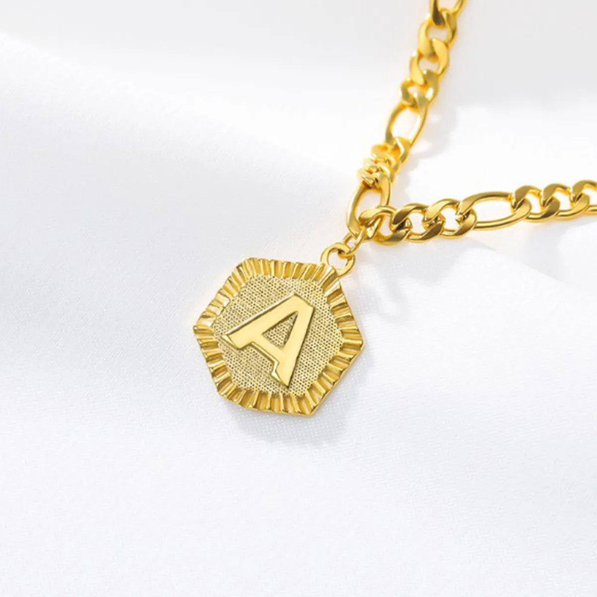 A-Z Foot Gold Anklet for Woman Fashion Jewelry Alphabet Name Customized Initial Letter Alloy Chain Supe