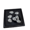 Loose White Pear Cut VVS1 Moissanite F Color Diamond