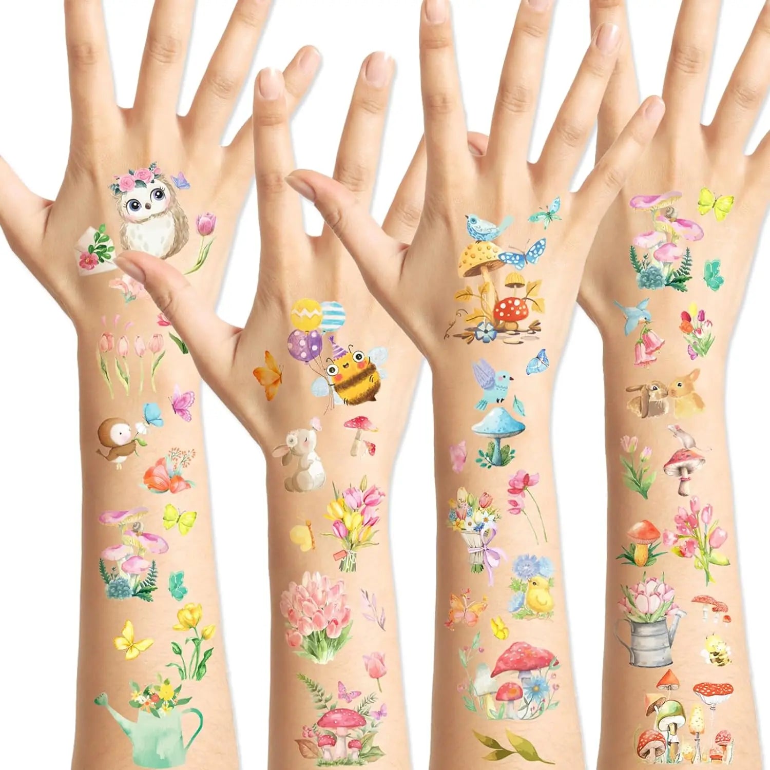 Customized Temporary Tattoo Stickers for Animal Mermaid Universe Shark Dinosaur Butterfly Tattoos