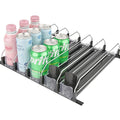 Supermarket Shelf Pusher Durable Plastic Organizer Exclusive Autofeed Beverage Glide Upgrade Double Spring Soda Can Display