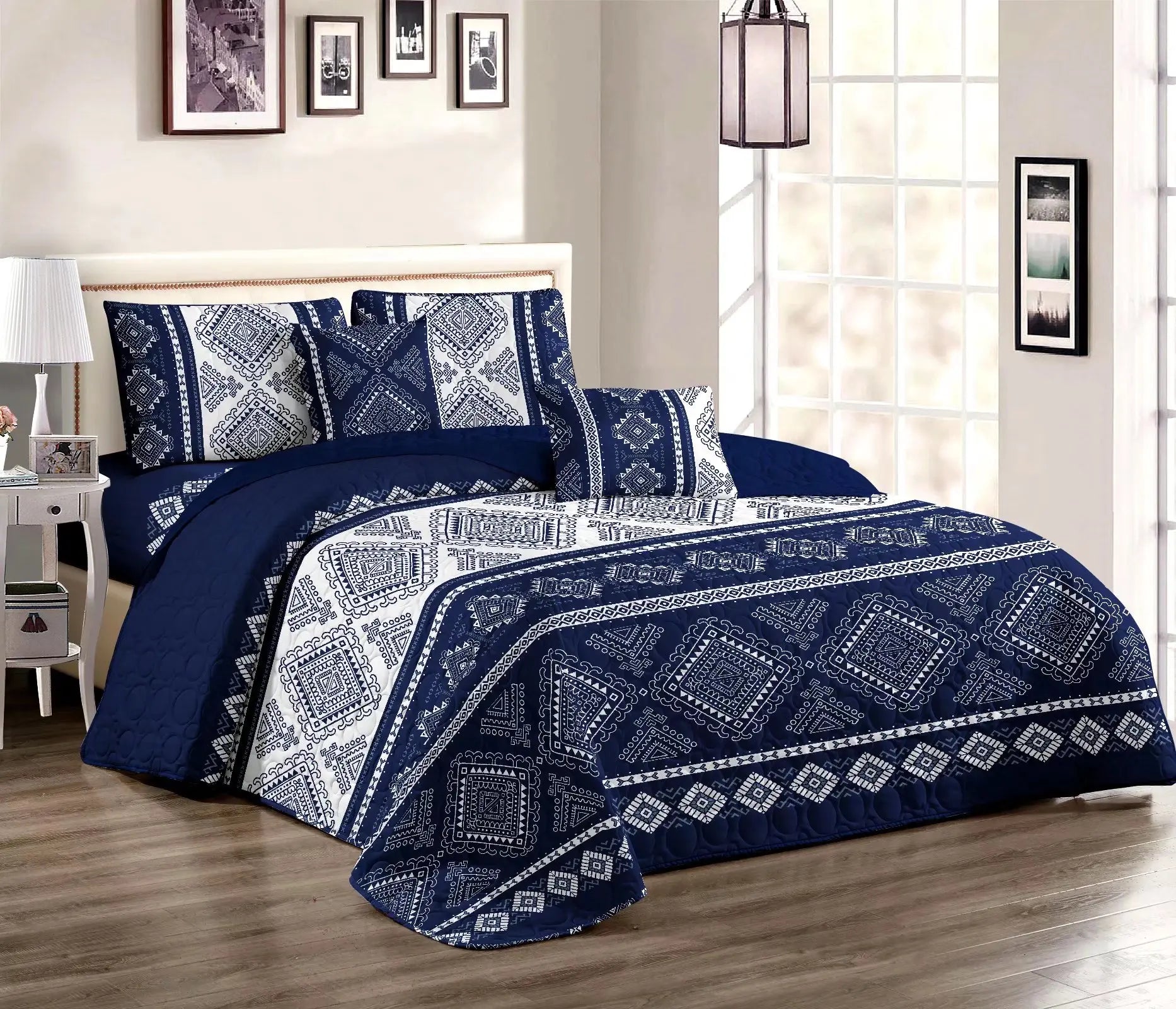 2022 New Design Microfiber Hospital Bedspreads Floral Pattern Cotton Quilted Bedding Sets Hot Sale for Home Use for Christmas