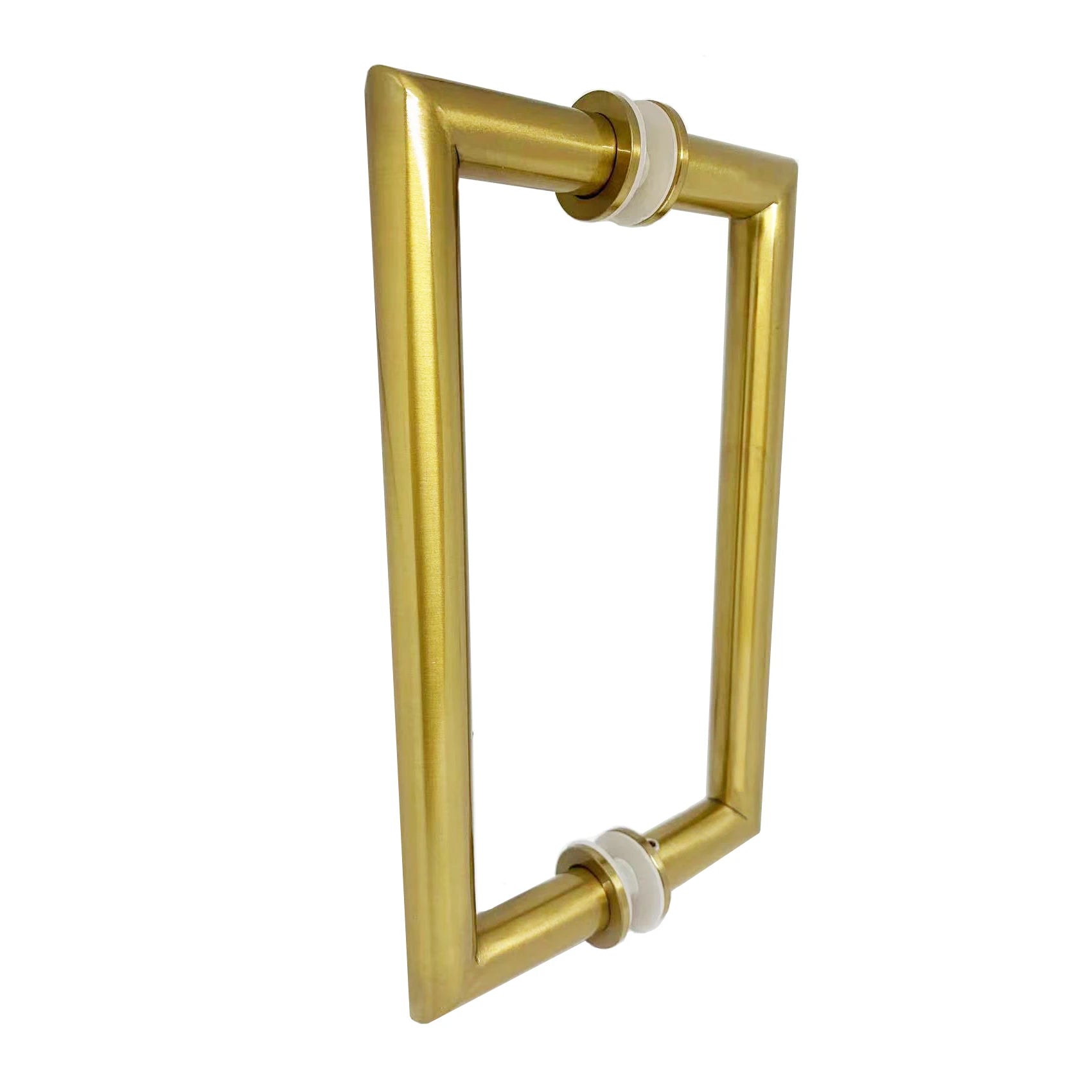 Condibe Gold Brush Stainless Steel Glass Door Pull Handle