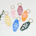 Positive Affirmation Optimism Gift Good Things Own Your Magic See the Good Self Love Grateful Manifest Hotel Keychain