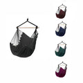 Woqi Hot Sell  Hanging Hammock Chair Hanging Swing Chair with  Cushions 34 Inch Wide Seat Swing