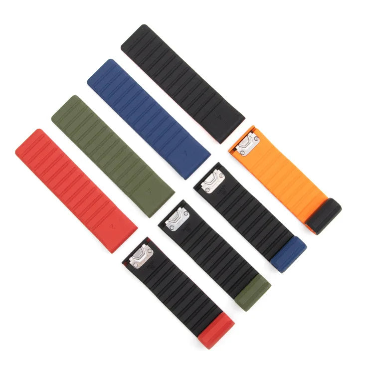 Quickly Fit 22mm 26mm Silicone Breathable Watch Band for Garmin Fenix5 6 7 7pro Fenix5X 6X 7X Tactix Sport Wrist Band