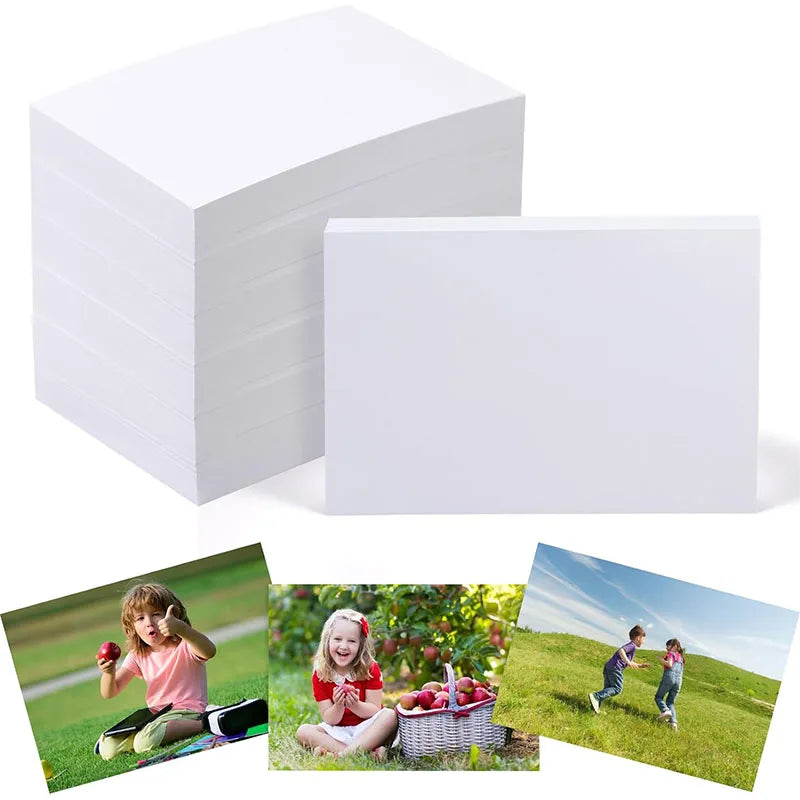 Custom 8.5 X 11 Inch White Printing Photographic Picture Paper Glossy Photo Paper for Picture Printer Inkjet