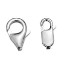 S925 Square Lobster Clasp for DIY Jewelry Making for Necklace Bracelet Parrot Buckle