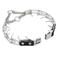 Fit Dog Prong Pinch Collars Comfort Tip Adjustable Stainless Steel Pet Training
