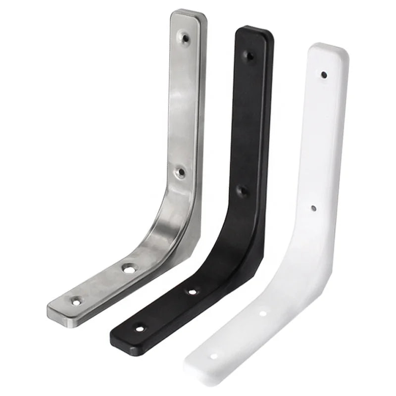 Zuogang Furniture Hardware Metal Thickened L Corner Floating Wall Mount L Shelf Brackets