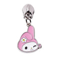 New Arrival Embossed Cartoon Design Brand Zip Puller Shoes Epoxy logo Zipper Charms Replacement Zipper Parts