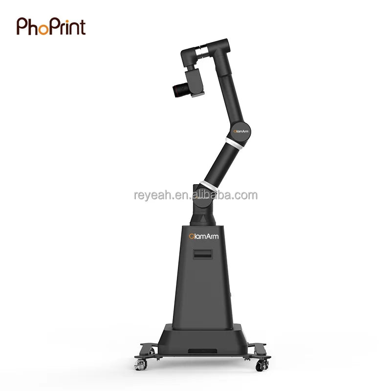 Phoprint Professional Photo Booth Equipment With DSLR Robotic Camera 6 Axis Robot Arm