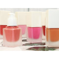 Private Label Organic Dewy Glow Matte Red Pink Tinted Liquid Blush Custom Mineral Blendable Moisture Cream Organic Pigmented