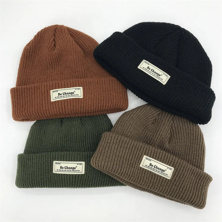 Yukaihe Best Quality Winter Beanies With Custom Label Design Knitted Winter Hat Support Customization