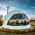 Outdoor PVC Geodesic Dome Tent for Camping | Round Igloo Shelter for Events