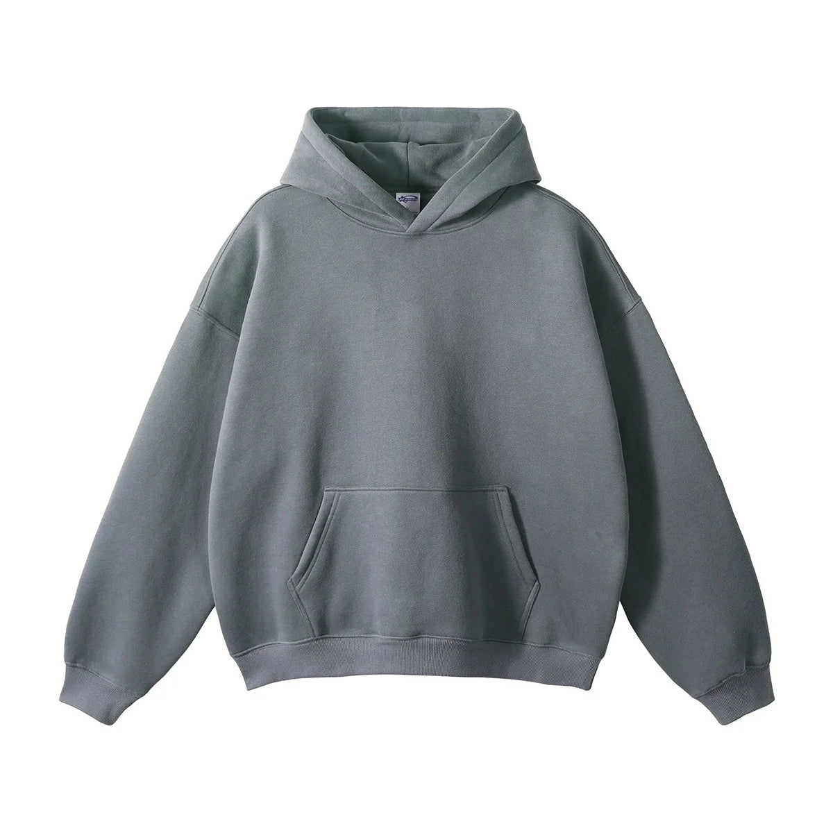 2025 Winter Warm Fleece Hoodies 365gsm Fleece Hoodie 350gsm Oversized Dark Gray 365 Gsm Hoodie