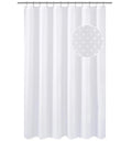 Classic Diamond Pattern ECO Friendly Polyester Material Super Waterproof Mildew Shower Curtains for Bathroom