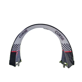 Professional Custom Logo Printing Portable FPV Popup Race Gate in Orange