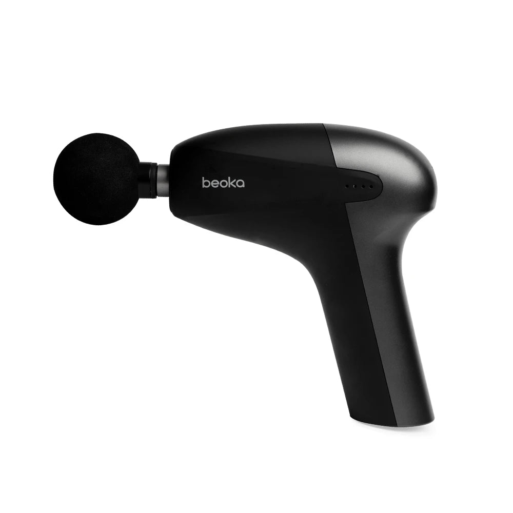 Beoka 2026 High Quality Professional Portable Deep Tissue Body Facial 5 Heads Muscle Usb Electric Massage Gun Manufacturers