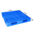 1300*1100*150MM Double Face HDPE Grid Shelf Rack Euro 4-Way Entry Type Double Side Plastic Pallet for Warehouse Storage
