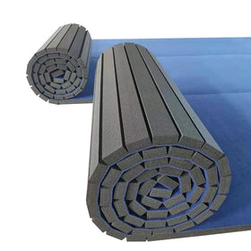 Bjj Gi Rollout Jiu Jitsu Tatami Mats Used Wrestling Flexible Judo Roll Out Mats