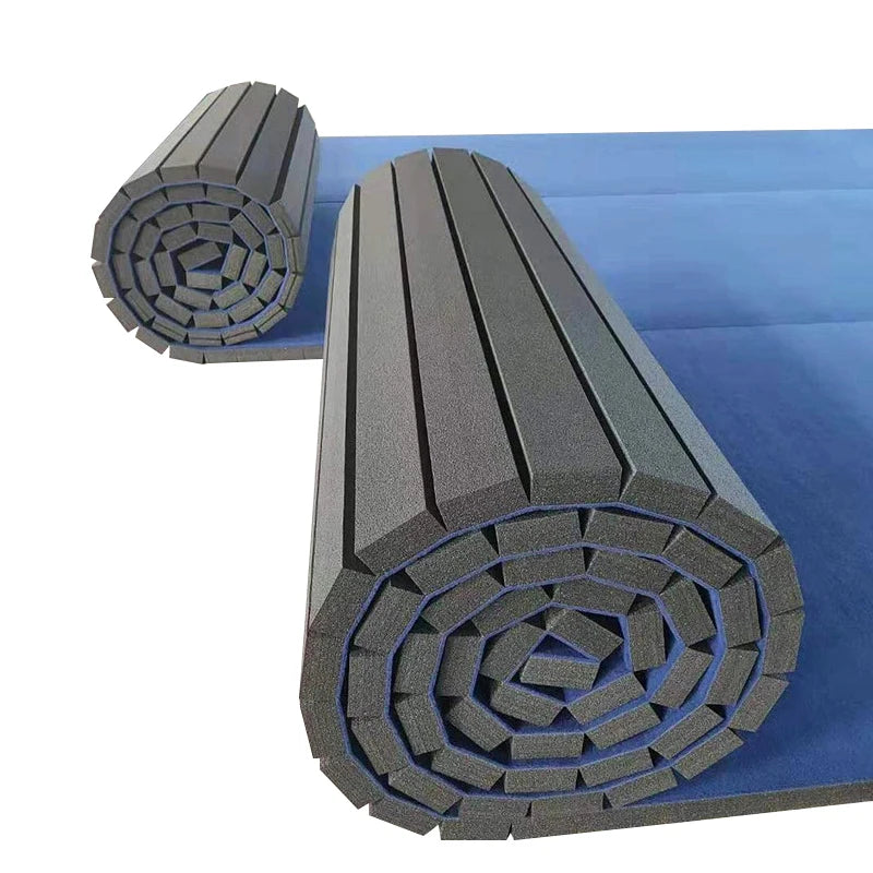 Bjj Gi Rollout Jiu Jitsu Tatami Mats Used Wrestling Flexible Judo Roll Out Mats