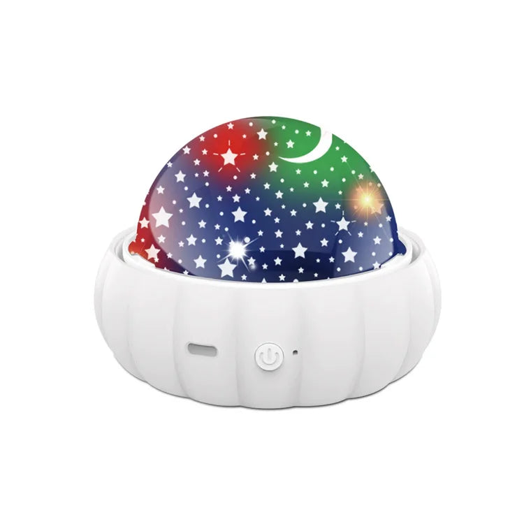 2025 New Arrival Rotating Projector Night Light Kids Gift Mini Star Sky Galaxy Lamp for Bed Room