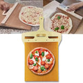 Wholesale Wooden Sliding Pizza Shovel Pizza Transfer Board Kitchen Baking Utensils Foldable Solid Wood Pizza Tray