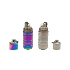 Camping and Hiking EDC Survival Tools Portable Lighter Titanium Alloy CNC Machined Super-Hard