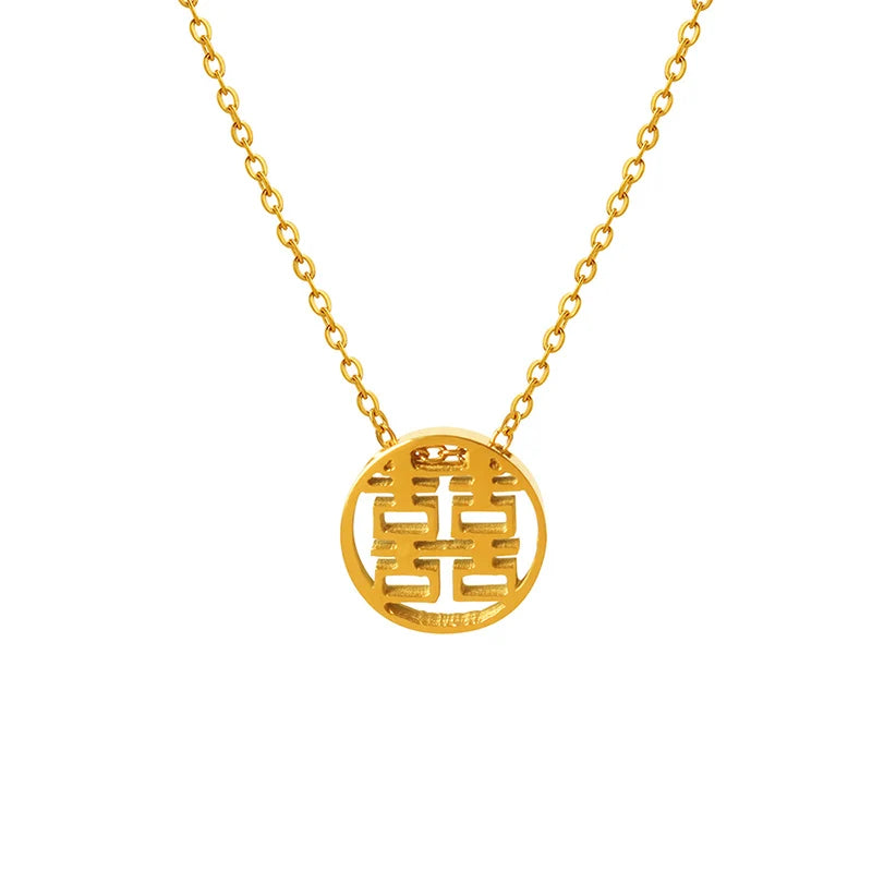 Wholesale Cheap Stainless Steel Necklace Pendants Waterproof Necklace Jewelry