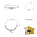 Ladies Jewelry S925 Silver Bracelet Fashion Jewelry Bracelets Bangles Fashion Bracelet Moissanite Bangle