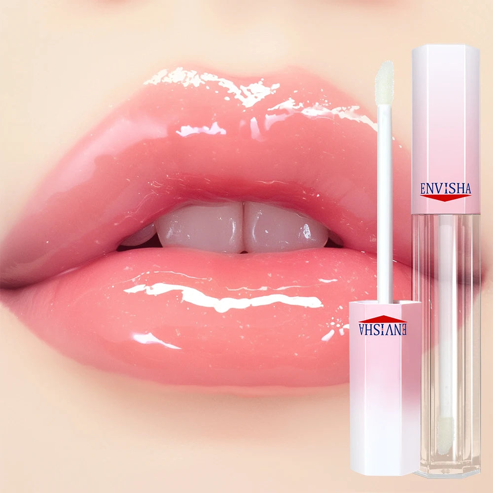 Private Label Lip Gloss Plumper Tube Oil Booster Plumper Vegan Enhancer Lip Plumping Gloss