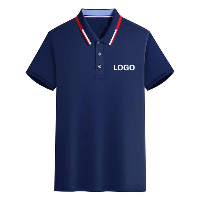 Free Sample Custom  Polyester Cotton Mix Polo Shirts