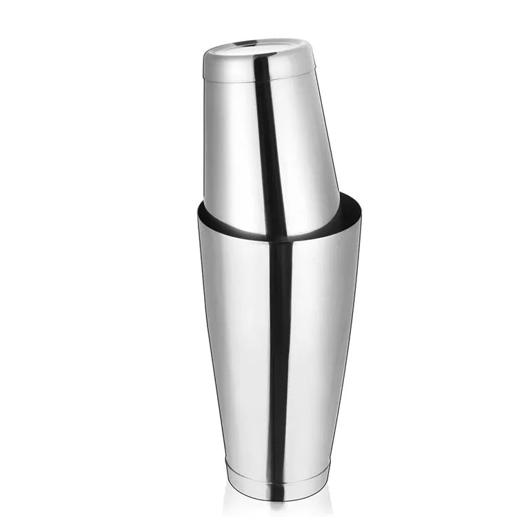Pro Essential Bar Tool Stainless Steel Weighted Boston Shaker Set Martini Shaker Drink Mixer for Bartending