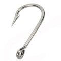 Manufacturer 2/0-13/0 Stainless Steel Ring Saltwater Catfish Sea Tuna Live Bait Big Game Fish Hooks