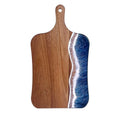 Creative Wholesale Customized Acacia Wood Chopping Blocks Rectangle Bamboo Resin Cutting Boards MegaBDM