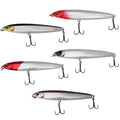 SNEDA10g 14g 18g 24g Sinking Minnow Pencil Fishing Lure Wobblers Hard Bait Metal Hardbait Artificial Bait Wobbler for Jig Bait