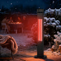 Scientec Hot Selling Electric Patio Heaters for Heating 3 Power Settings