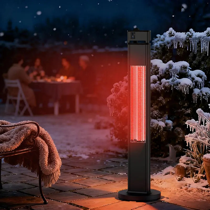 Scientec Hot Selling Electric Patio Heaters for Heating 3 Power Settings