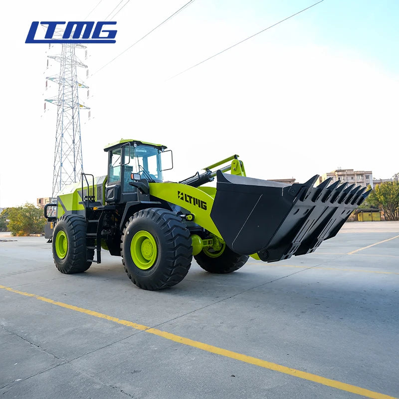 Larger Lithium 7 Ton Electric Front Loader With air Conditioning 4.5m3 Bucket