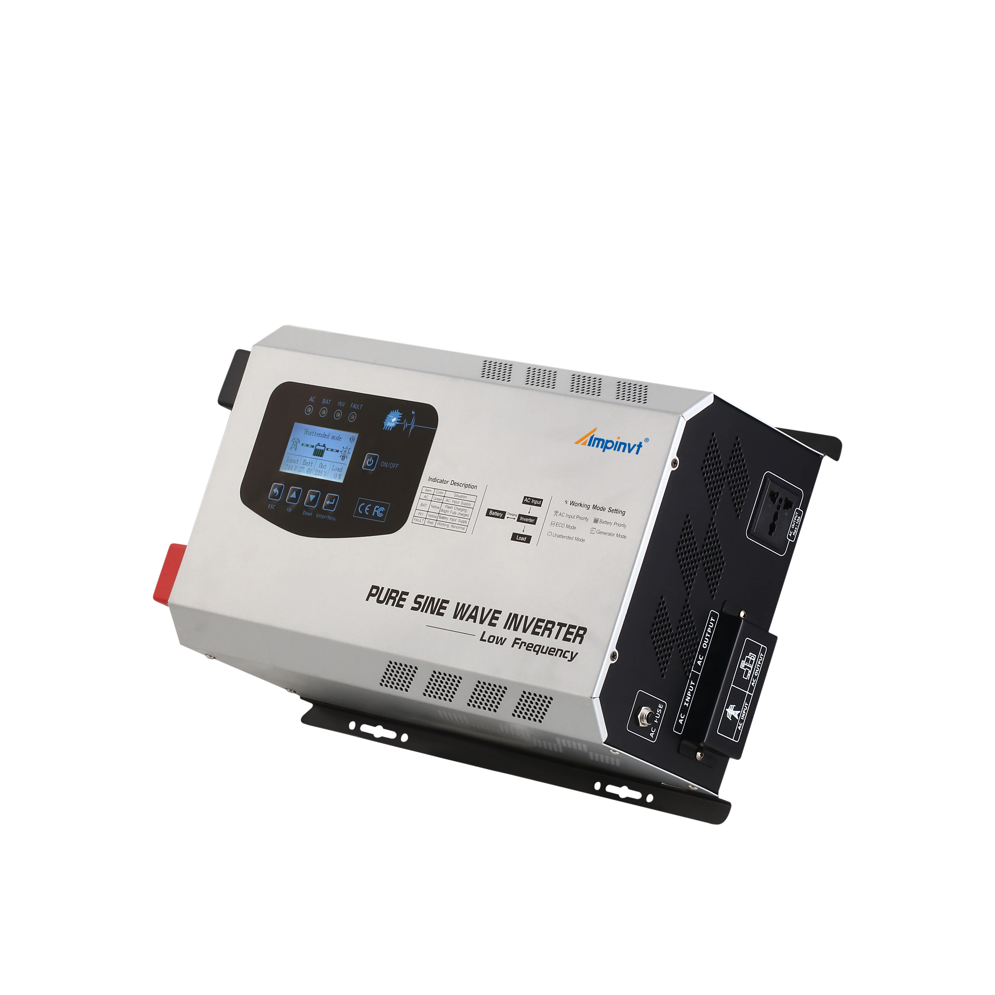 1500w 2000w 3000w 5000w 6000w Pure Sine Wave UPS Inverter Off Grid with Charger