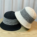 Summer Hats Knitted Breathable Foldable Sun Protection Sunshade Beach Bucket Hat