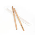 Eco-Friendly 90mm Tea Coffee Vending Stirrers Handheld Customized Wooden Auto Machine Flat Shape Individually Custom Stocked