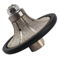 RAIZI 5/10/13/15/20/25/30 mm Demi Bullnose Half Bullnose B Shape Profiling Diamond Profile Grinding Wheel for Granite
